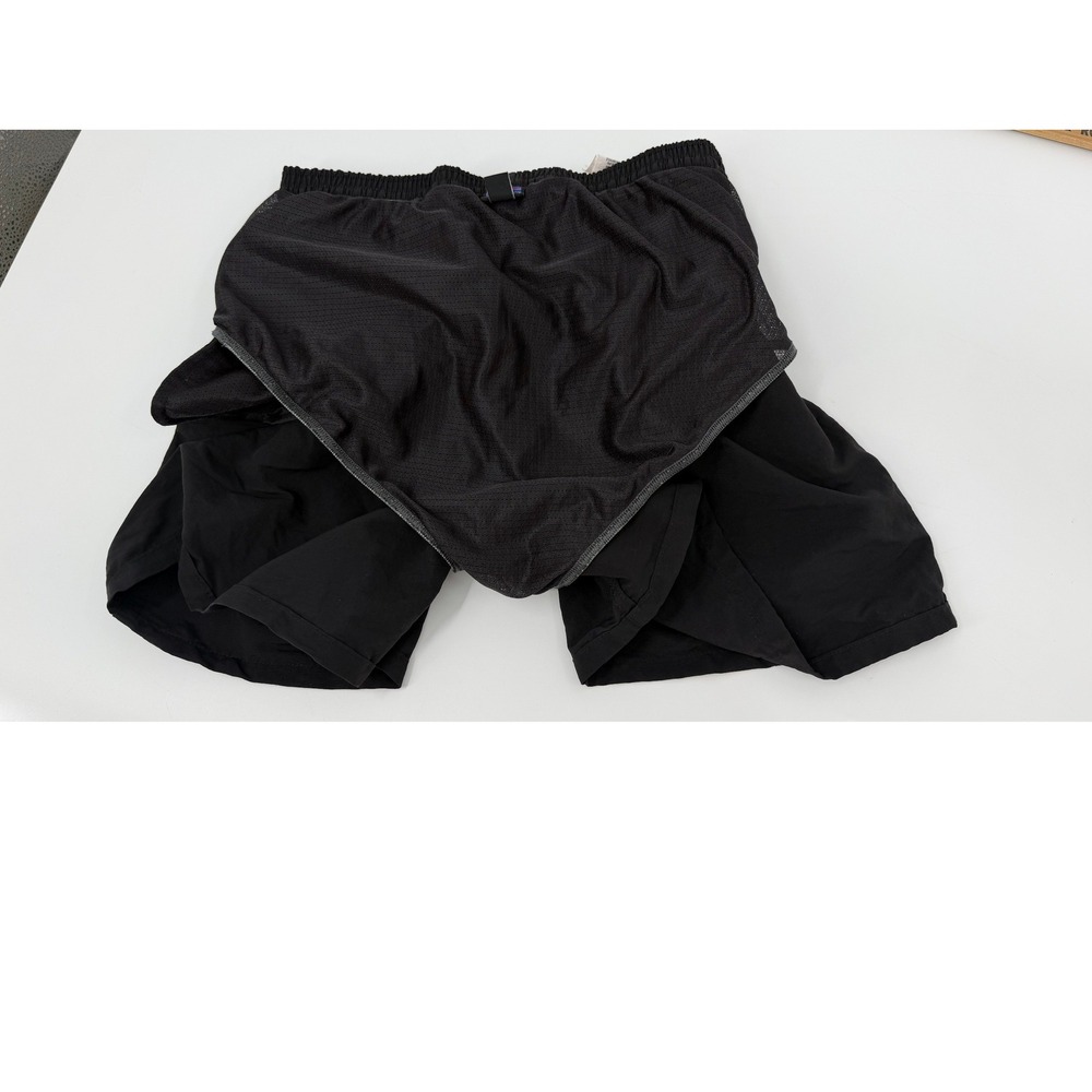 Patagonia Baggies Shorts Mens Small Black NetPlus Recycled Nylon 5 Inch Inseam - Picture 7 of 9